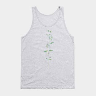 white hollyhock Tank Top